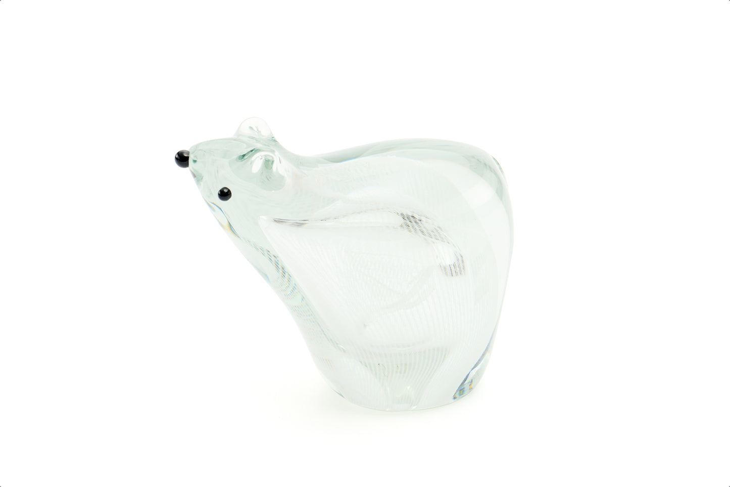 Polar Frost Glass Figurine