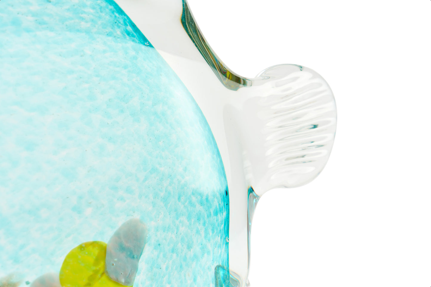 Acquatic Angelfish Glass Figurine