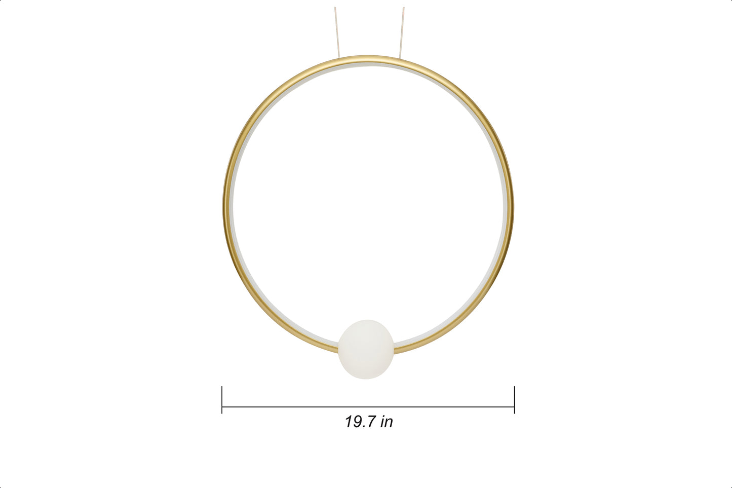 Palmero Halo Pendant