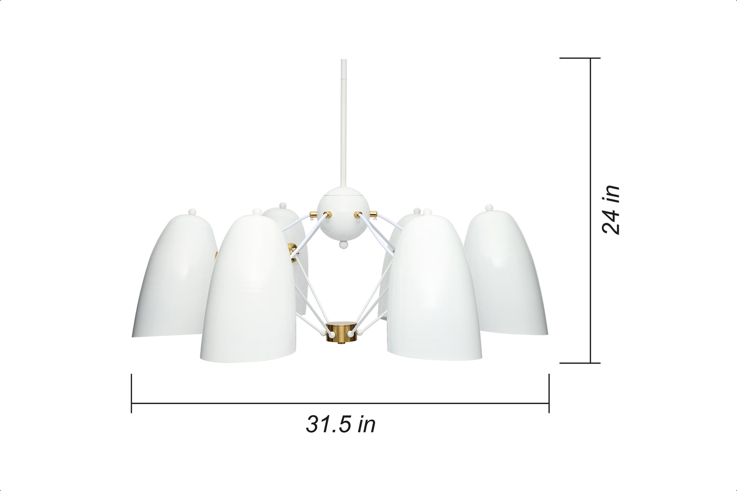 Palmero Nuevo Chandelier