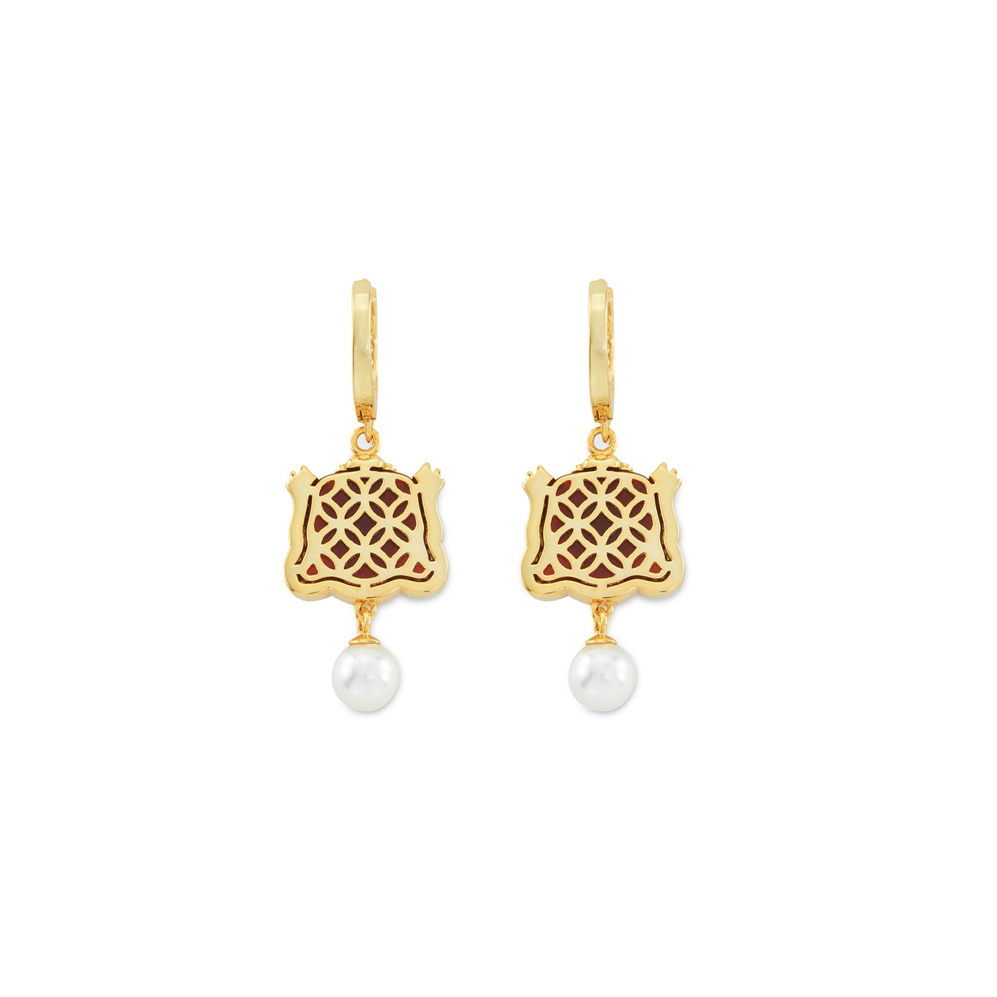 Palmero - The Lotus Collection - Lion Dancer "WuShi" Earrings