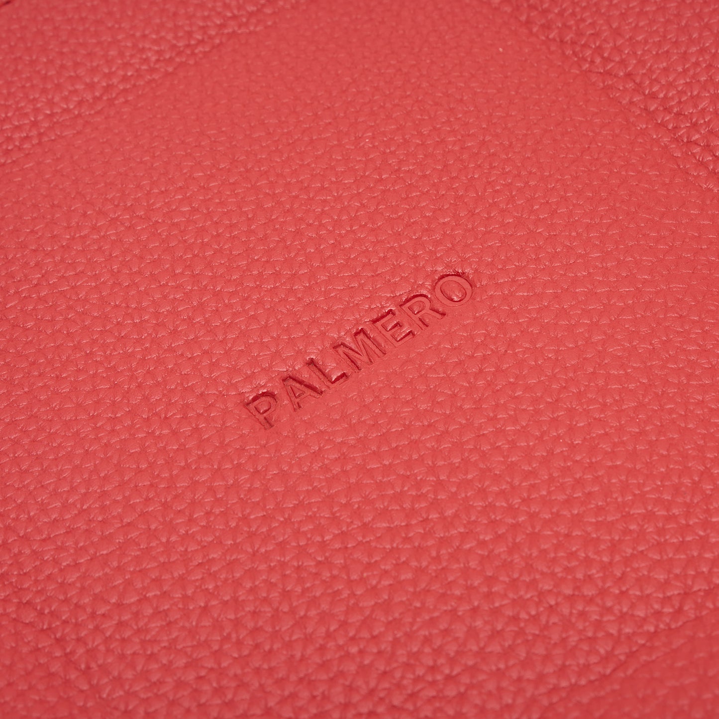 Palmero - Eleonora Vide Poche - 8”x11” Garnet Grain Leather