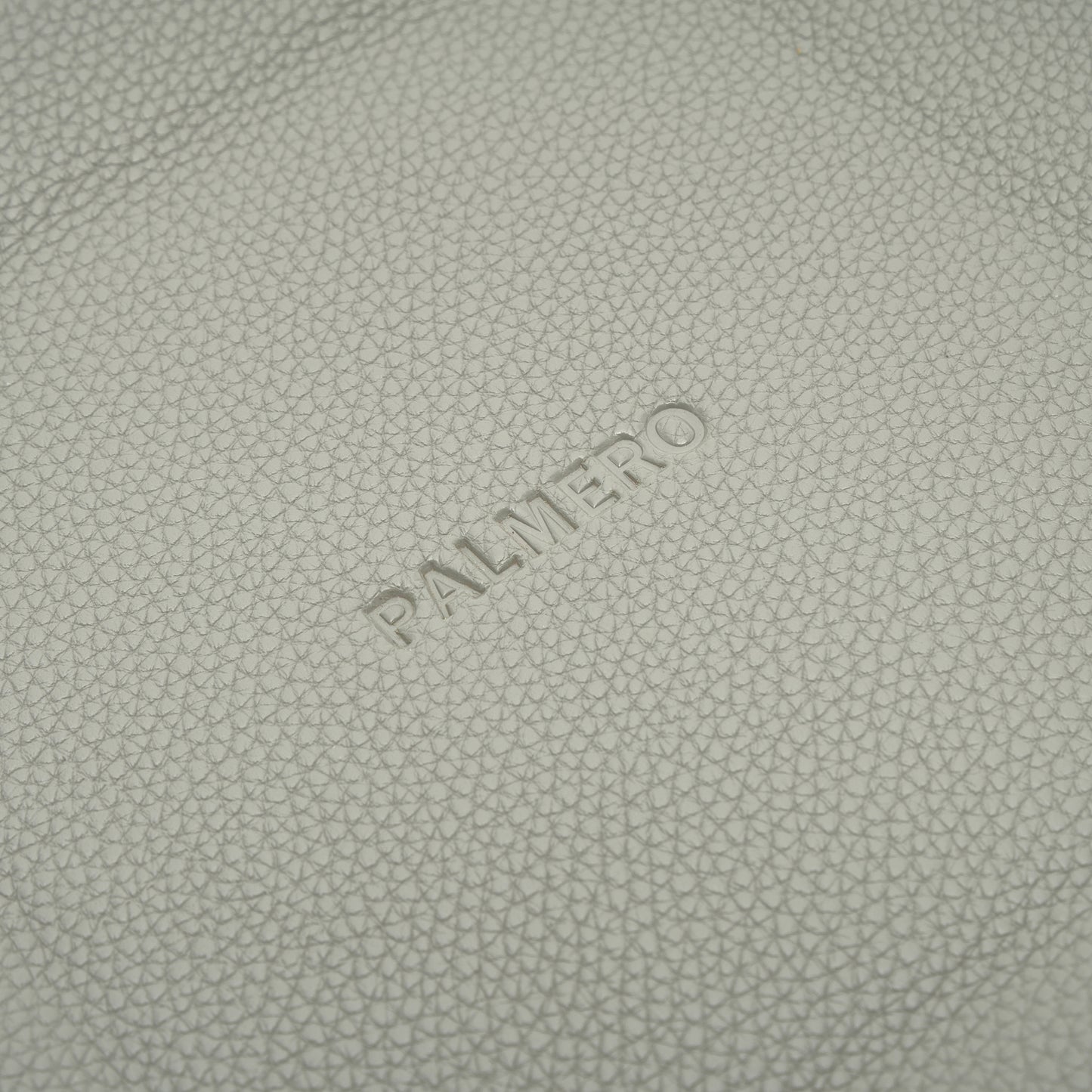 Palmero - Camilla Vide Poche - 5.1”x5.1” Gray Grain Leather