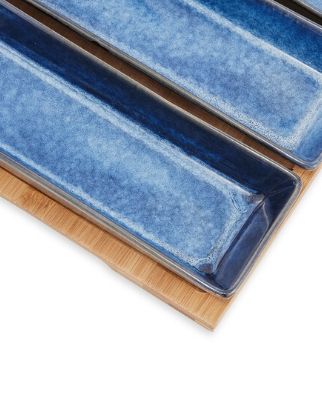 Palmero Azores Ceramic Serving Dishes, Stoneware, Set of 3