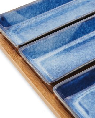 Palmero Azores Ceramic Serving Dishes, Stoneware, Set of 3