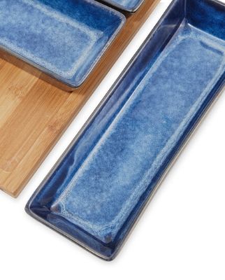 Palmero Azores Ceramic Serving Dishes, Stoneware, Set of 3