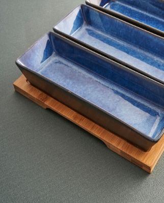 Palmero Azores Ceramic Serving Dishes, Stoneware, Set of 3