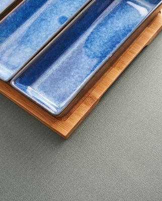 Palmero Azores Ceramic Serving Dishes, Stoneware, Set of 3
