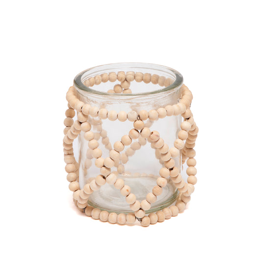 Palmero Arelis Beaded Candle Holder Set
