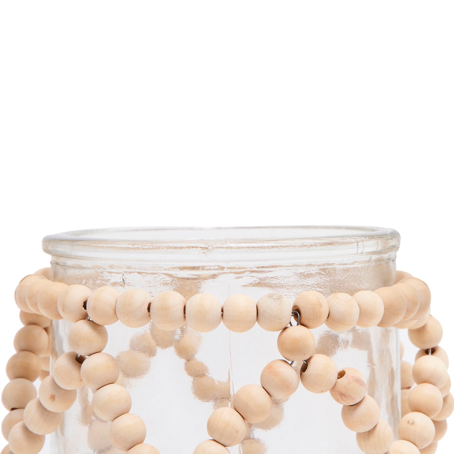 Palmero Arelis Beaded Candle Holder Set