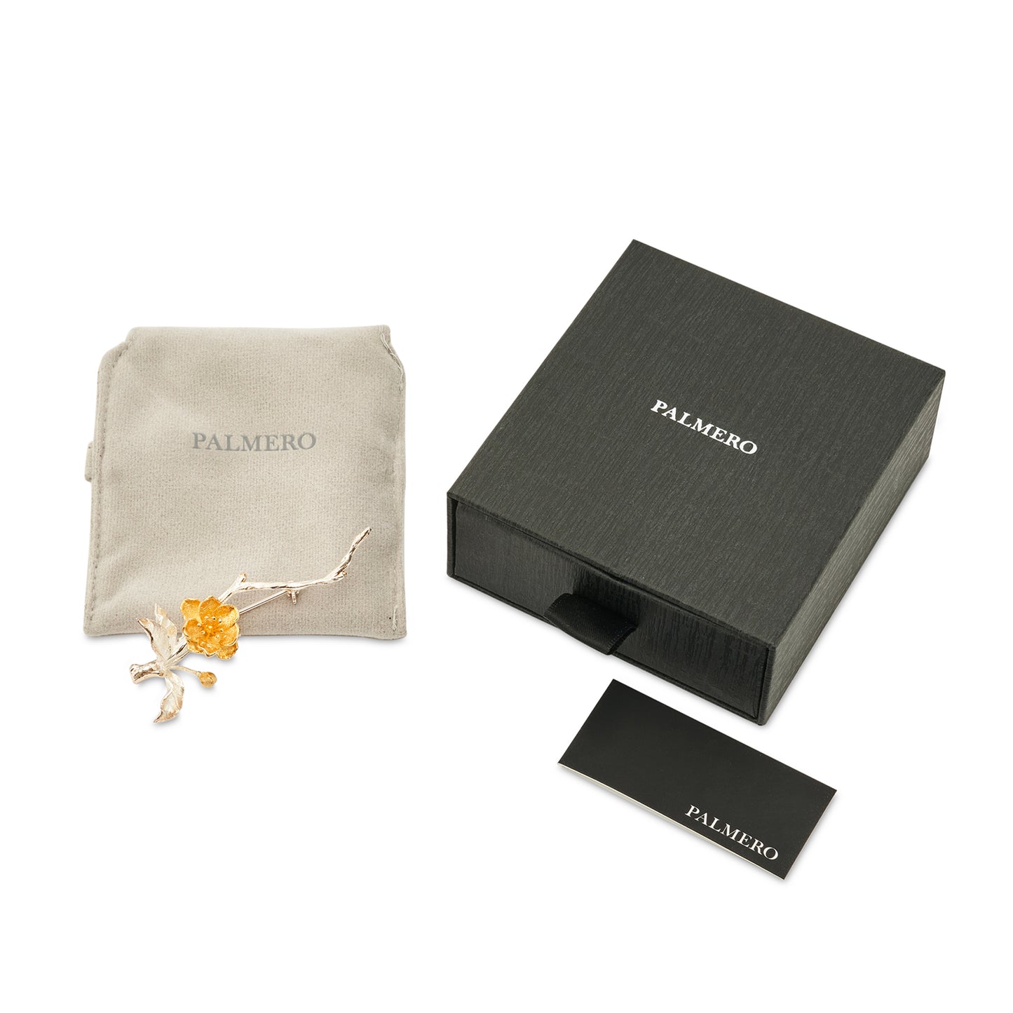 Palmero Arboreal Flower Brooch