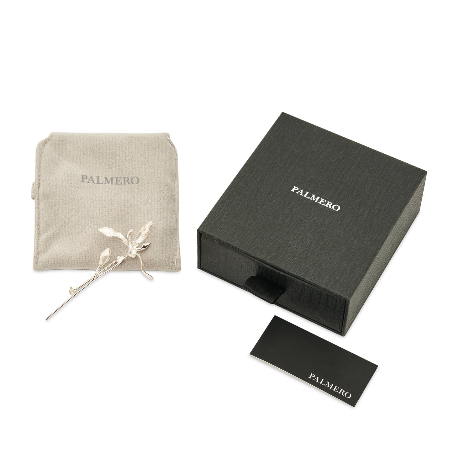 Palmero Arboreal Leaf Brooch