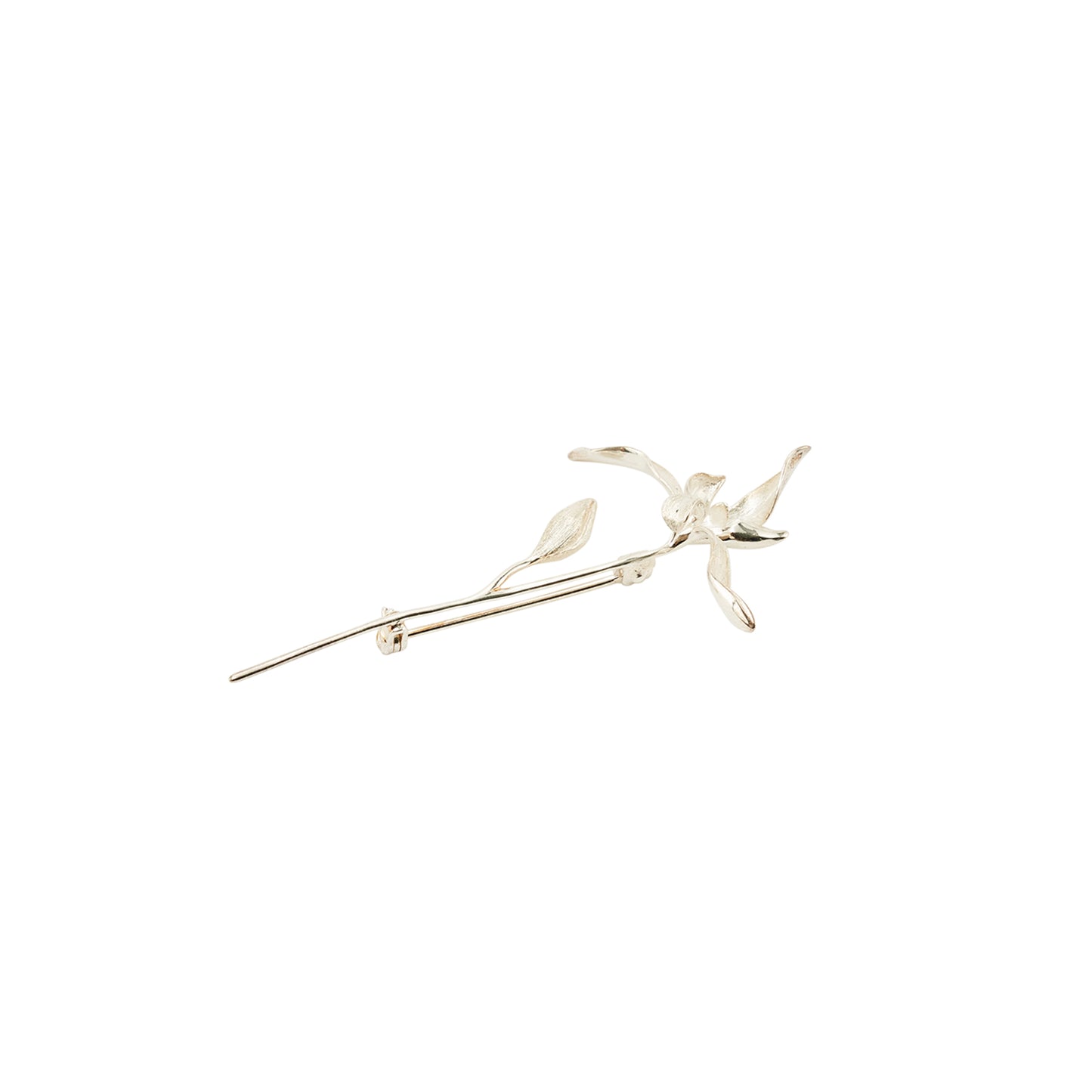 Palmero Arboreal Leaf Brooch