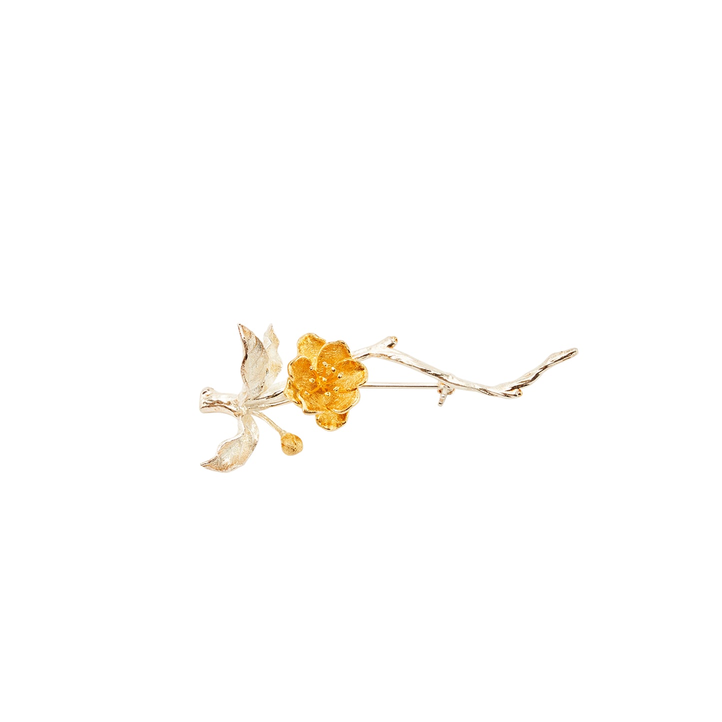 Palmero Arboreal Flower Brooch