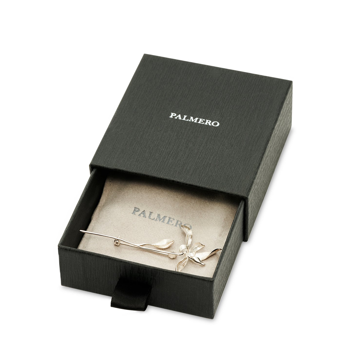 Palmero Arboreal Leaf Brooch