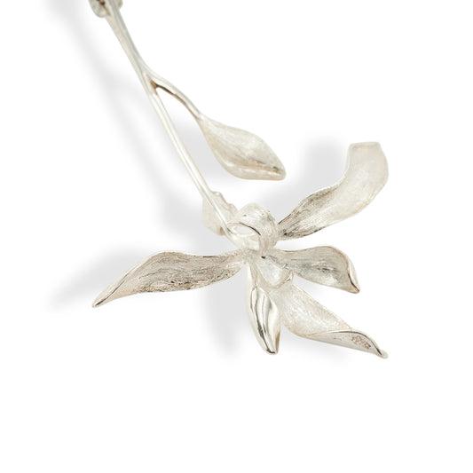 Palmero Arboreal Leaf Brooch