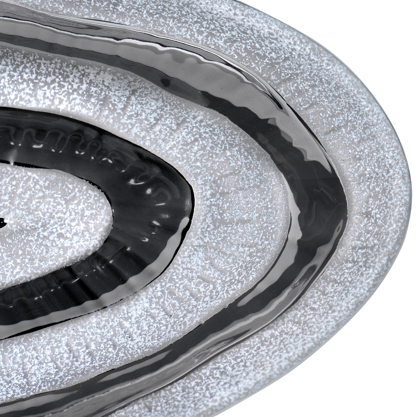 Palmero Rippled Silver Collection - Lacuna Serving Plate