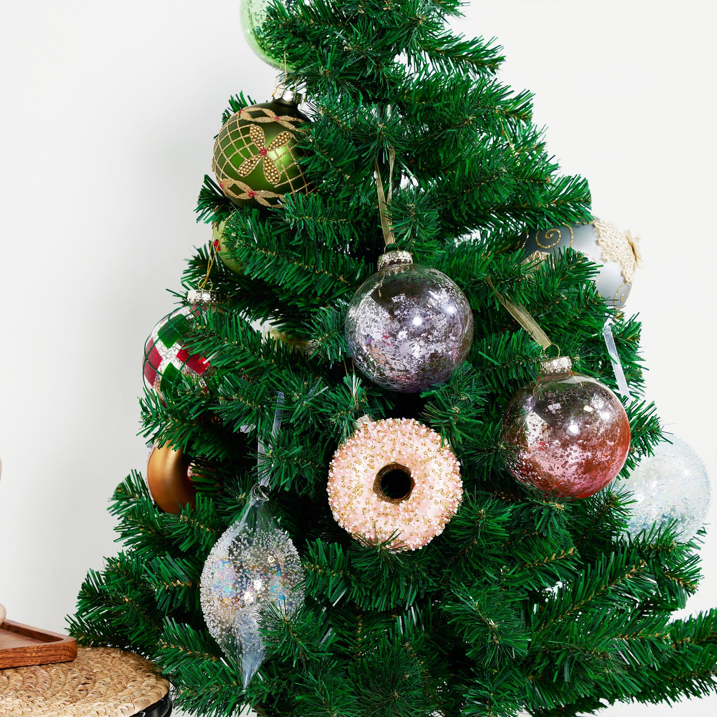 Sugar and Sparkle Ornaments, Set of 4 by Palmero Natale