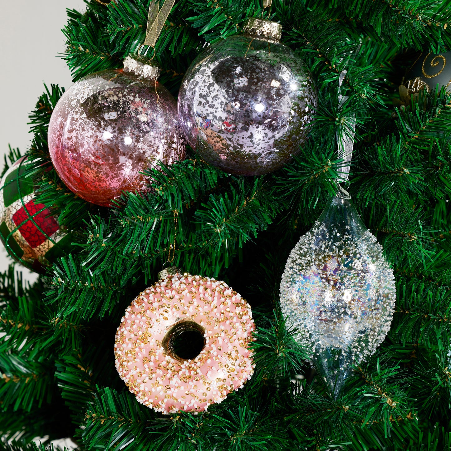 Sugar and Sparkle Ornaments, Set of 4 by Palmero Natale