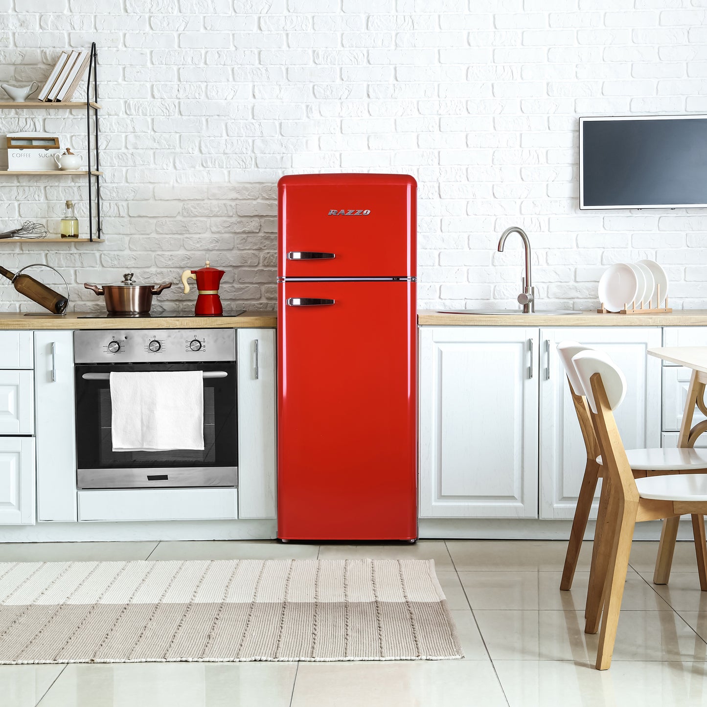 Razzo Retro Flair 7.3 cu. ft. Fridge