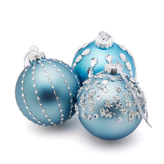Waltz of the Snowflakes Ornaments, Set of 3 by Palmero Natale