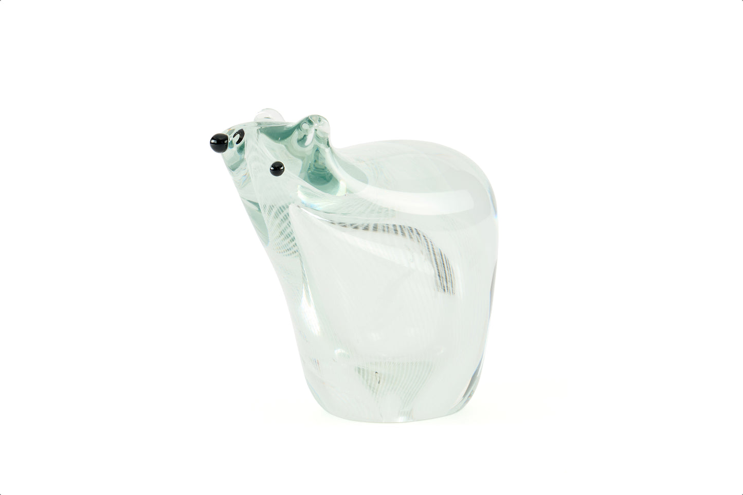 Polar Frost Glass Figurine