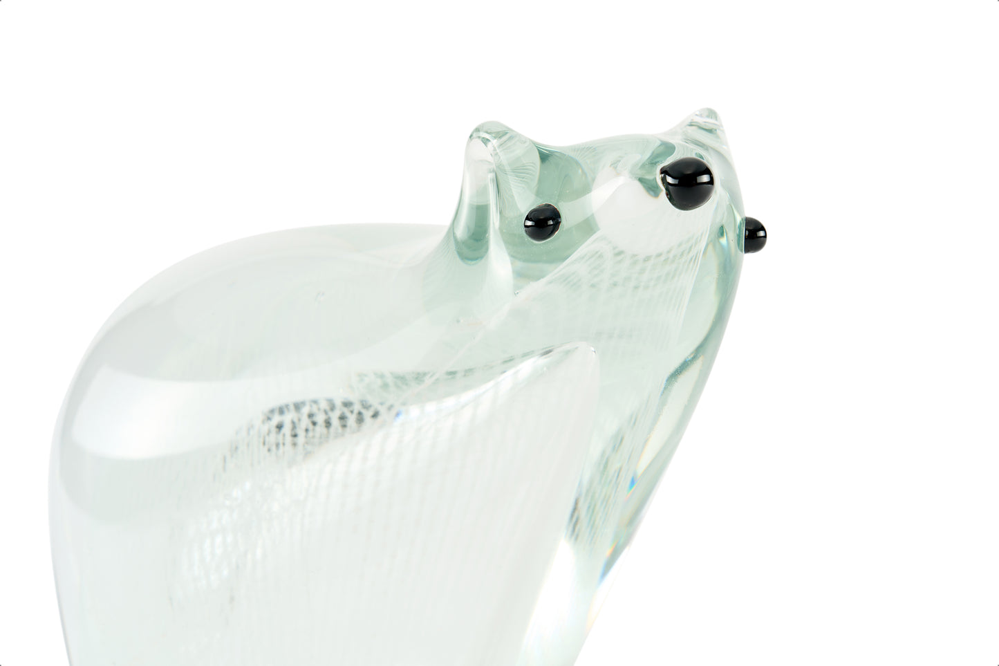 Polar Frost Glass Figurine