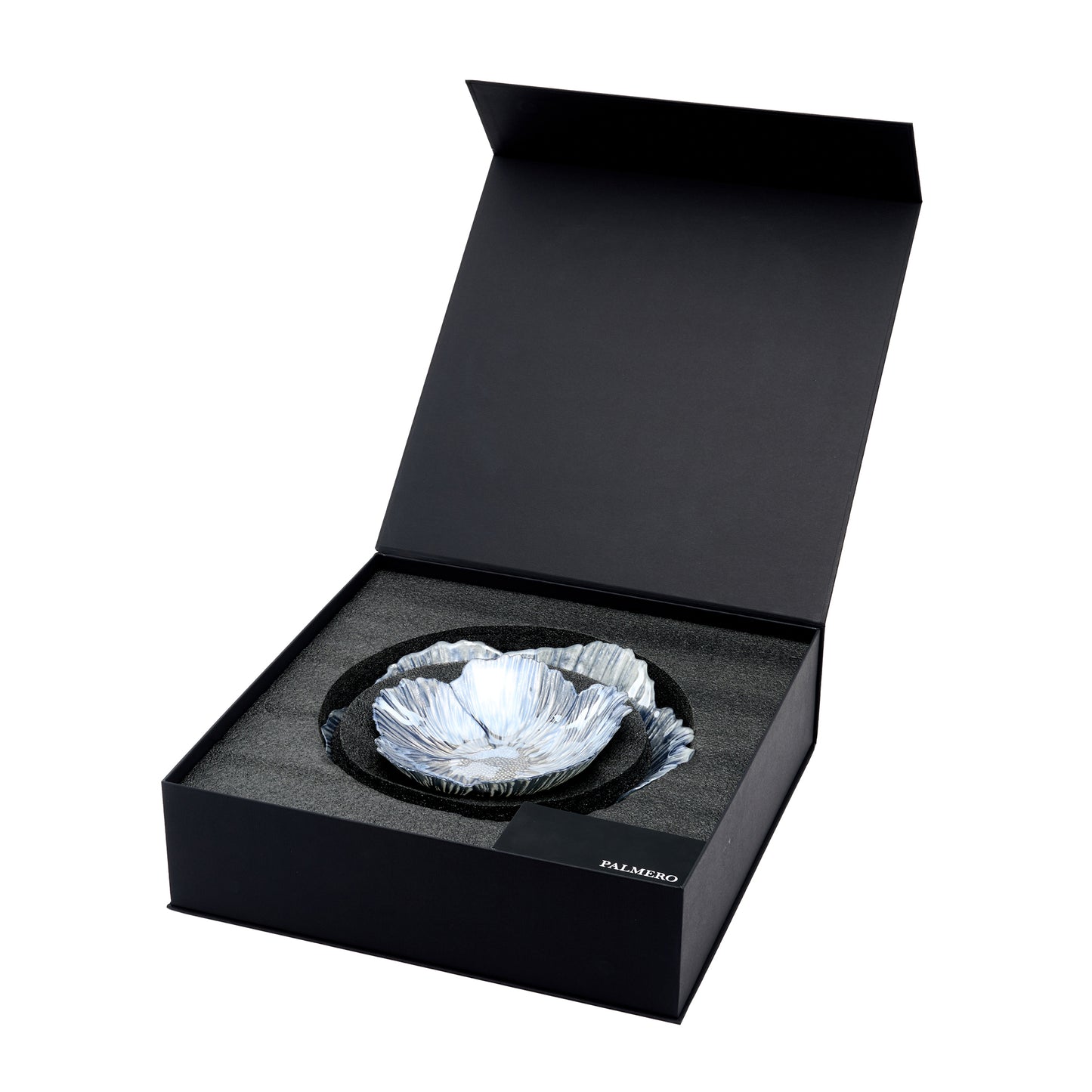 Palmero Blue Hydrangea Serveware Set of 2