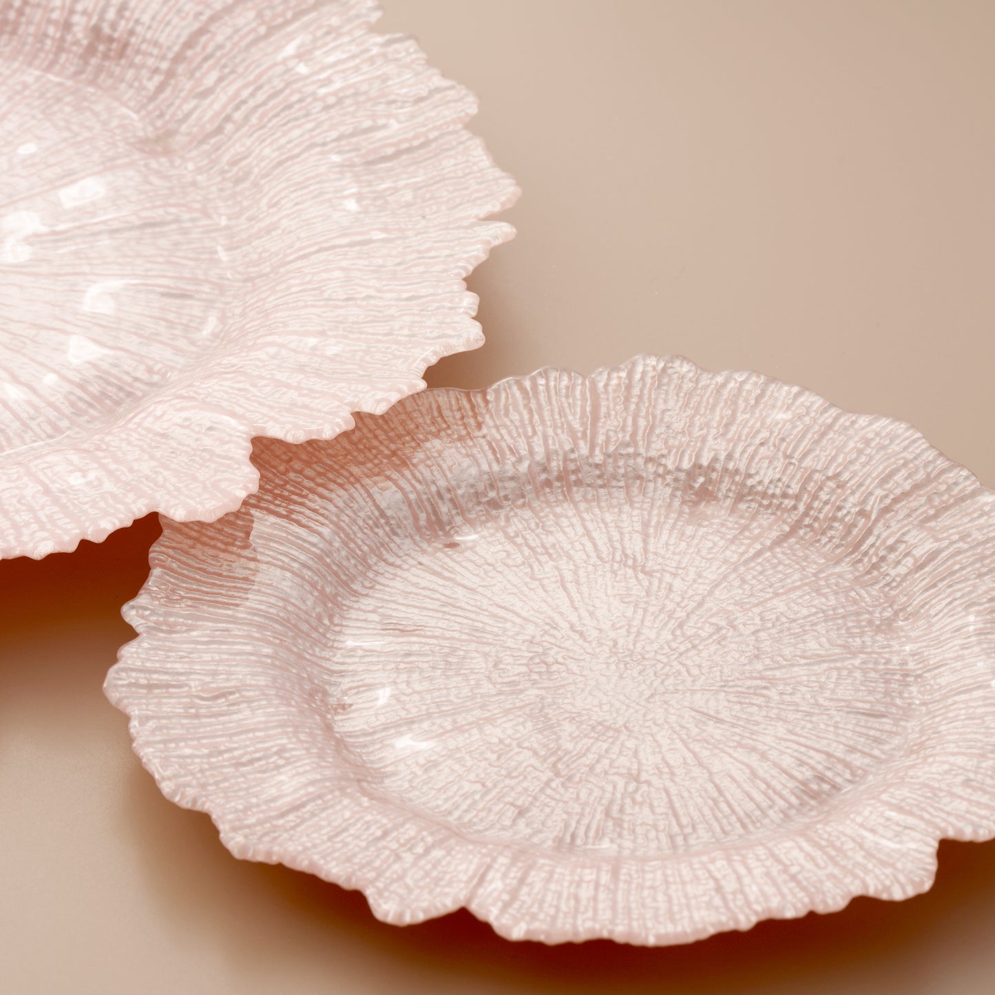 Palmero Pink Peony Serveware Set of 2