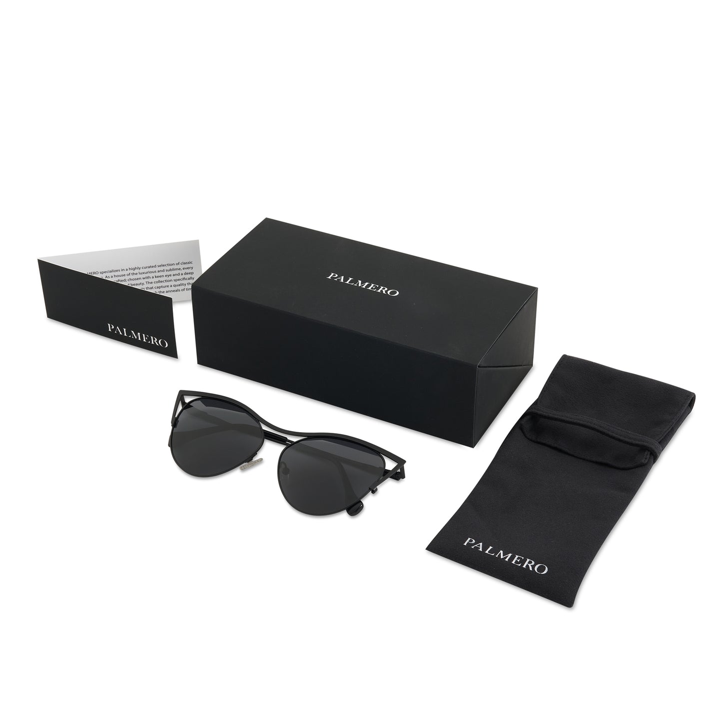 Palmero Women's Sunglasses - Alessandra - Midnight Black