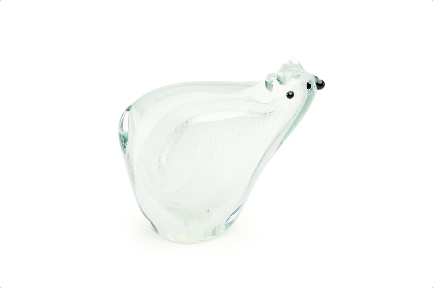 Polar Frost Glass Figurine