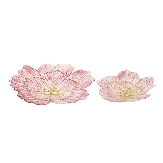 Palmero Iceland Poppy Serveware Set of 2