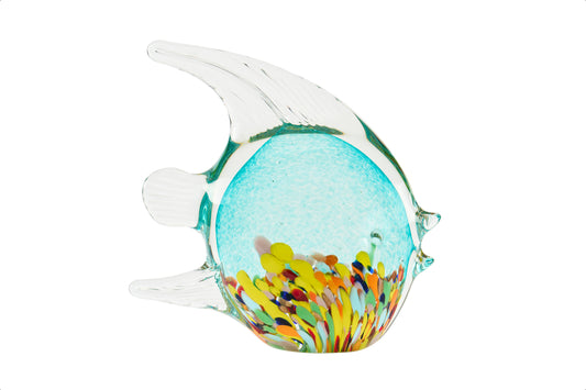 Acquatic Angelfish Glass Figurine