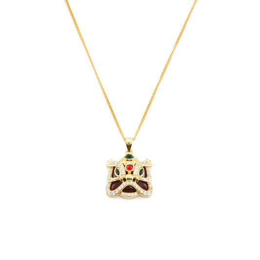 Palmero - The Lotus Collection - Lion Dancer "WuShi" Pendent