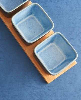 Palmero Darya Ceramic Serving Dishes, Stoneware, Set of 3