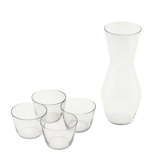 Palmero Ashan Jug & Tumbler Set, set of 5