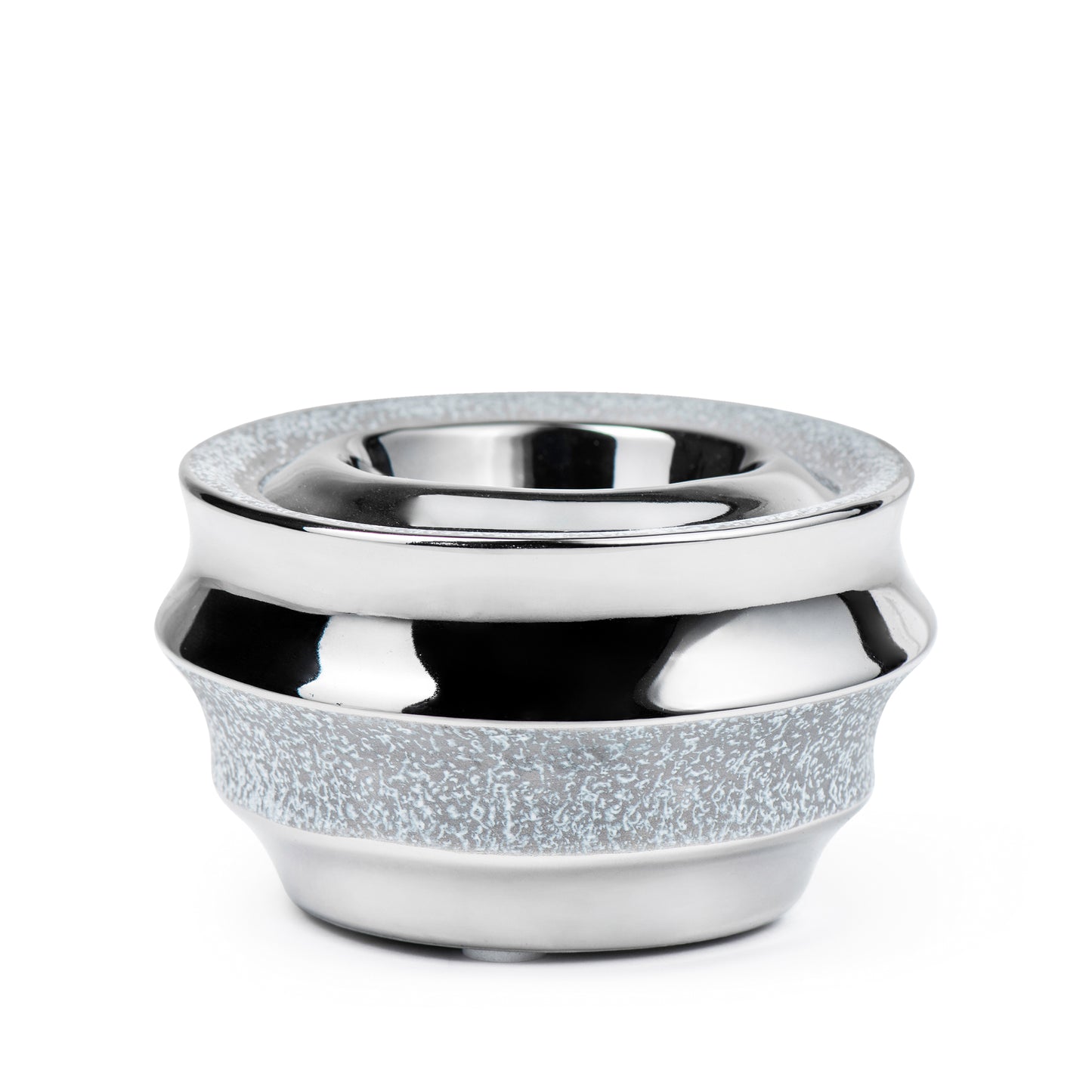 Palmero Rippled Silver Collection - Flucta Tea Light Holder