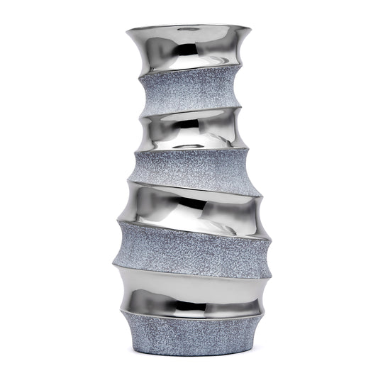 Palmero Rippled Silver Collection - Sequencia Vase