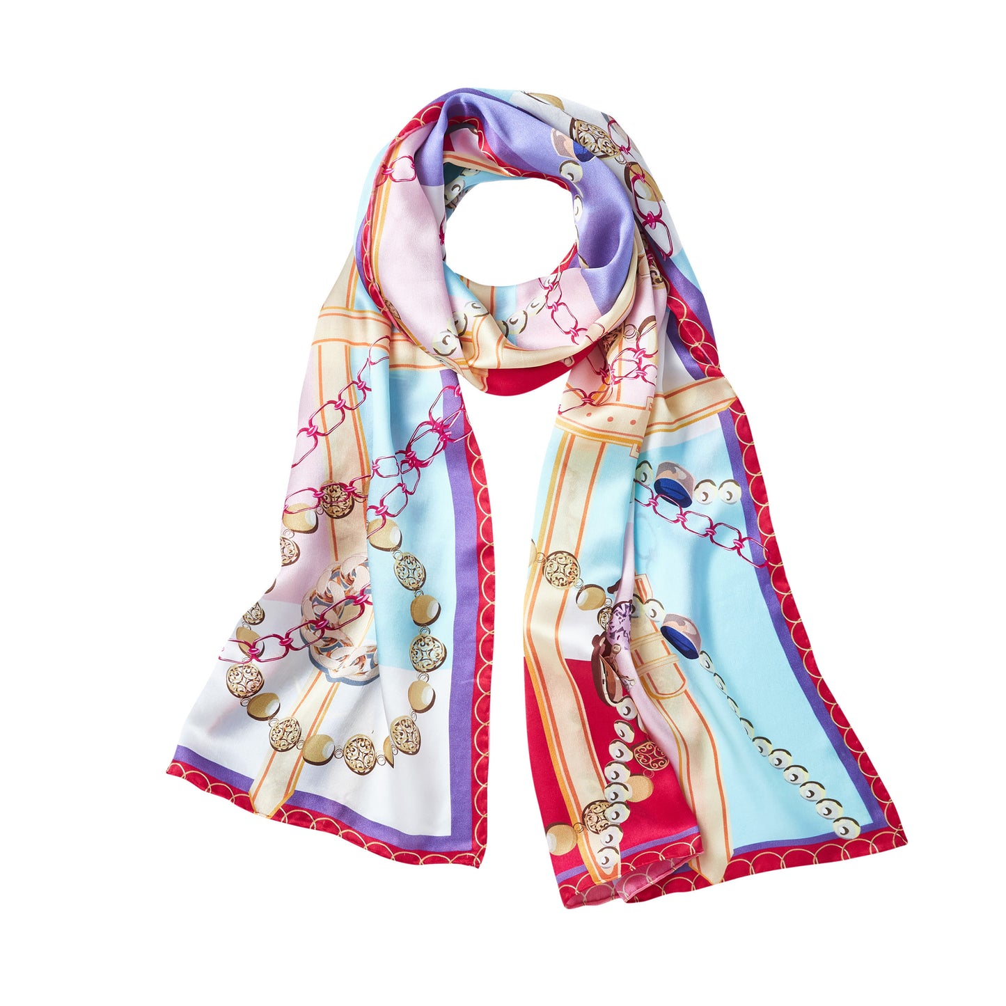 Palmero Treasure Trove Silk Scarf